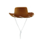 56-60cm Kısa Ağızlı İşlemeli Açık Boonie Şapka / Güneş Şapkaları Erkeklerden Güneşten Korumak İçin
